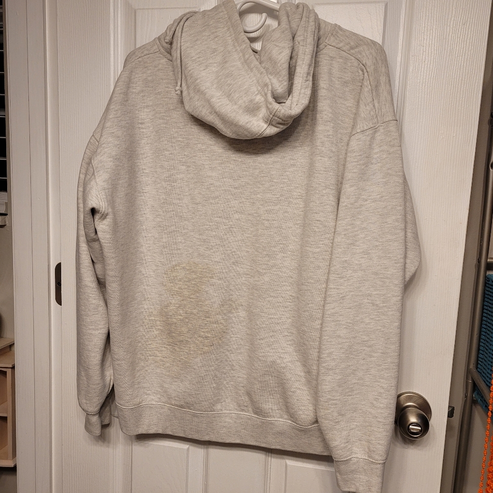 NASA Johnson Space Center Houston TX Apollo Hoodie Unisex Styling Women's XL Gra - Picture 3 of 11
